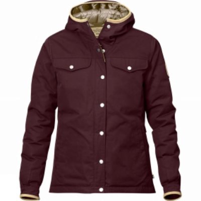 Fjallraven Womens Greenland No. 1 Down Jacket Dark Garnet